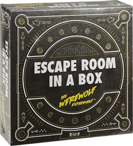Escape Room In A Box The Werewolf Experiment, Room Escape Group Game For Teens And Adults, With 19 2D And 3D Puzzles, Connects To Amazon Alexa, Makes A Great Gift For 13 Year Olds And Up