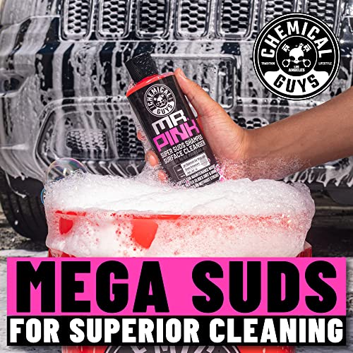 Chemical Guys CWS_402_64 Mr. Pink Foaming Car Wash Soap (Works with Foam Cannons, Foam Guns or Bucket Washes) Safe for Cars, Trucks, Motorcycles, RVs & More, 64 fl oz (Half Gallon), Candy Scent | The Storepaperoomates Retail Market - Fast Affordable Shopping