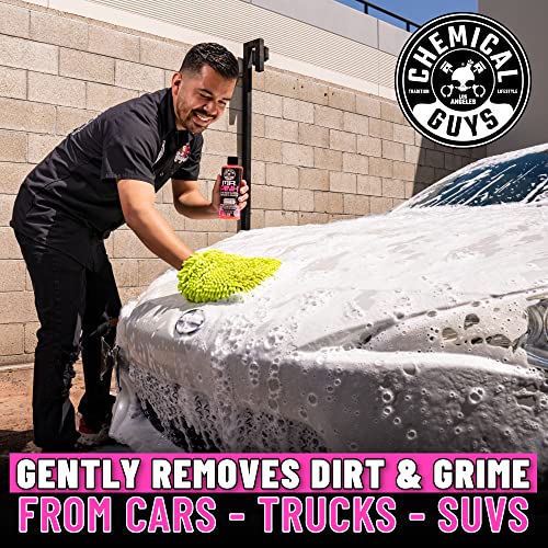 Chemical Guys CWS_402_64 Mr. Pink Foaming Car Wash Soap (Works with Foam Cannons, Foam Guns or Bucket Washes) Safe for Cars, Trucks, Motorcycles, RVs & More, 64 fl oz (Half Gallon), Candy Scent | The Storepaperoomates Retail Market - Fast Affordable Shopping
