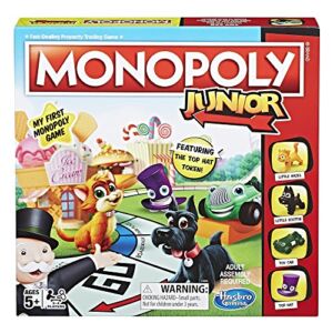 Monopoly Junior Board Game, Ages 5 and up (Amazon Exclusive)