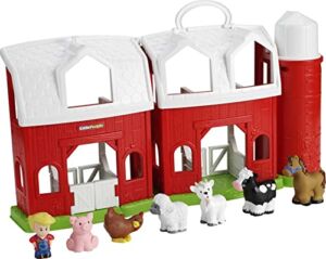 Fisher-Price Little People Animal Friends Farm, toddler playset with animal figures for ages 1 to 5 years [Amazon Exclusive]