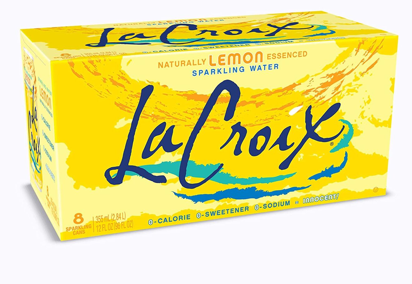LaCroix, Sparkling Water, Lemon, 12 Fl Oz (Pack of 8) | The Storepaperoomates Retail Market - Fast Affordable Shopping