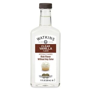 Watkins Clear Vanilla Flavor, 11 fl. oz. Bottle, 1 Count (Packaging May Vary)