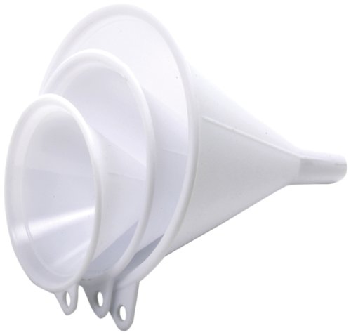 Norpro Plastic Funnel, Set of 3, Set of Three, White | The Storepaperoomates Retail Market - Fast Affordable Shopping