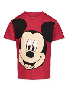 Disney Mickey Mouse Infant Baby Boys T-Shirt Red Mickey Mouse 18 Months