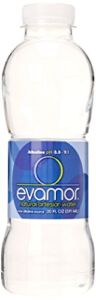Evamor Natural Alkaline Artesian Water, 20-oz Bottles (Pack of 12)