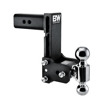 B&W Trailer Hitches Tow & Stow – Fits 2.5″ Receiver, Dual Ball (2″ x 2-5/16″), 7″ Drop, 14,500 GTW – TS20040B | The Storepaperoomates Retail Market - Fast Affordable Shopping
