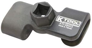 K Tool International Universal Wrench Extender Adaptor; 1/2 Inch Drive, Drop Forged Body w/Heat Treatment, Extendable for More Leverage on Stubborn Nuts and Bolts; KTI49403