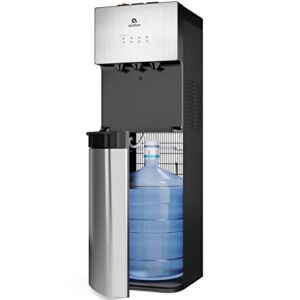 Avalon Limited Edition Self Cleaning Water Cooler Water Dispenser – 3 Temperature Settings – Hot, Cold & Room Water, Durable Stainless Steel Construction, Bottom Loading – UL/Energy Star Approved