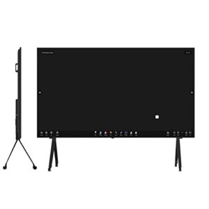 GTUOXIES, 100 Inch Digital Signage, TS100DS, Huge LCD 4K Screen, 100″ Office & School, Home, Store Signage & Displays, 16:9, WiFi, HDMI, USB, Wall Mounted/Mobile Stand