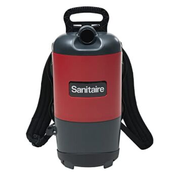 Sanitaire EURSC412B Quiet Clean Backpack Lightweight Vacuum, 8.5 Amps Power, 21″ Length x 10-1/2″ Width x 10-1/2″ Height, Black/Red | The Storepaperoomates Retail Market - Fast Affordable Shopping