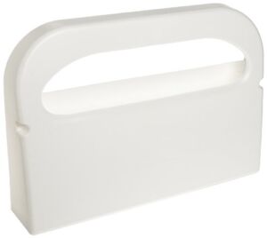 Hospeco HG-1-2Health Gards Half-Fold Plastic Wall Mounted Toilet Seat Cover Dispenser, White