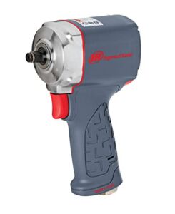 Ingersoll Rand 15QMAX 3/8″ Drive, Air Impact Wrench, Quiet, Ultra Compact, 475 ft-lbs Nut-busting Torque, Maintenance Duty, Pistol Grip, Standard Anvil