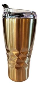 Primula Triple Layer 20 oz Hot or Cold Thermal Drink Tumbler (Champagne)