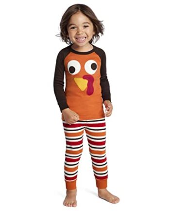Gymboree Unisex-Child Gymmie Cotton Pajama Sets, Big Kid, Toddler, Baby, Thanksgiving Turkey, 10 | The Storepaperoomates Retail Market - Fast Affordable Shopping