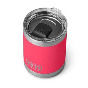 YETI Rambler 10 oz Lowball, Vacuum Insulated, Stainless Steel with MagSlider Lid, Bimini Pink | The Storepaperoomates Retail Market - Fast Affordable Shopping