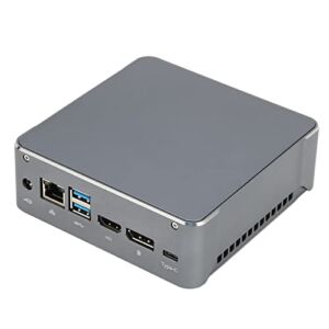 Mini PC Desktop, 12GB 512GB Dual DDR4 64GB Mini PC for Media Centers for Home for Digital Signage US Plug