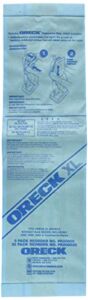 Oreck Commercial PK80009 Disposable Vacuum Bags XL Standard Filtration 9/Pack (FITS ORECK XL MODELS Without Bag DOCKS, INCLUDING 2000, 8000, 9000, and Commercial Series)