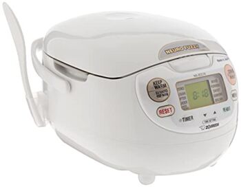 Zojirushi, Made in Japan Neuro Fuzzy Rice Cooker, 5.5-Cup, Premium White | The Storepaperoomates Retail Market - Fast Affordable Shopping