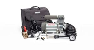VIAIR 300P Air Compressor Kit, 12V DC Portable Tire Inflator 2.3 CFM, Offroad 4×4 Air Compressor for Truck, Jeep, SUV Tires, Air Pump for car tires, 150PSI Max working pressure