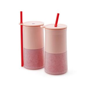 Rabbit Frozen Cocktail Silicone Tumbler, 2 Count (Pack of 1), Pink
