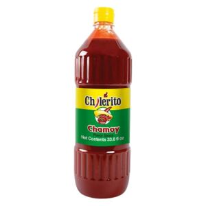 EL CHILERITO Sauce Chamoy Flavor 1L/ 33.8 Fl. Oz – Mexican Food – For Sweets, Snacks, Fruits, Drinks And Cocktails – Mexican Flavor – To Share With Friends And Family – Kosher – Natural Ingredients – Chili – Chamoy