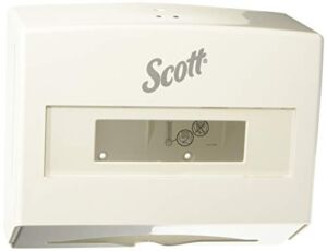 Scott Scottfold Compact Paper Towel Dispenser (09214), Small Towel Dispenser, White