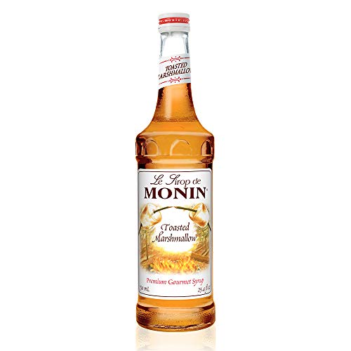 Monin – Toasted Marshmallow Syrup, Flavor of Campfire Treats, Natural Flavors, Great for Mochas, Shakes, Cocoas and Cocktails, Non-GMO, Gluten-Free (750 ml) | The Storepaperoomates Retail Market - Fast Affordable Shopping