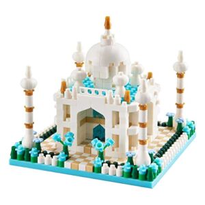 Taj Mahal Architecture Set Micro Mini Blocks Building Model Set for Adults, Famous Landmark Collection Kit, Perfect Toys Gifts for Kids Teens