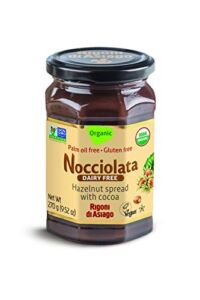 Rigoni di Asiago Spread Hazelnut and Cocoa Dairy free Organic, 9.52 oz