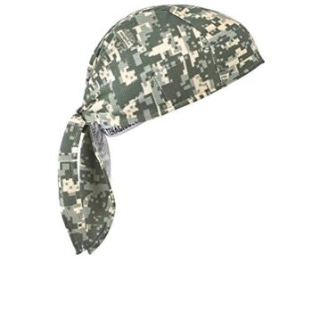 Ergodyne – 12478 Chill Its 6615 Dew Rag, Lined with Terry Cloth Sweatband, Sweat Wicking, Camo | The Storepaperoomates Retail Market - Fast Affordable Shopping