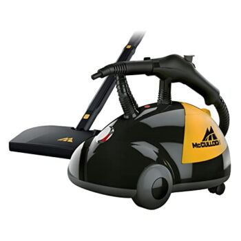 McCulloch MC1275 Heavy-Duty Steam Cleaner with 18 Accessories, Extra-Long Power Cord, Chemical-Free Pressurized Cleaning for Most Floors, Counters, Appliances, Windows, Autos, and More, Yellow/Grey | The Storepaperoomates Retail Market - Fast Affordable Shopping