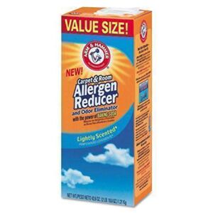 Arm & Hammer CDC 84113 42.6 oz Carpet And Room Allergen Reducer And Odor Eliminator, Shaker Box