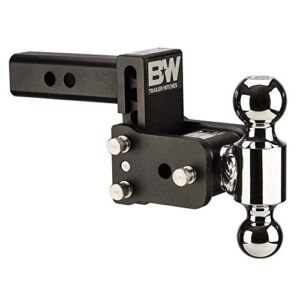 Tow & Stow – Fits 2″ Receiver, Dual Ball (2″ x 2-5/16″), 3″ Drop, 10,000 GTW – TS10033B