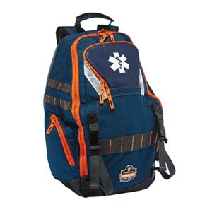 Ergodyne Arsenal 5244 Medic First Responder Trauma Backpack Jump Bag for EMS, Police, Firefighters, Blue