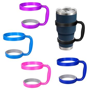 5 Pack Tumbler Handle Tumbler Holder Portable Compatible with 30 oz of RTIC, Simple Modern, SUNWILL, Tervis All Brand Travel Tumbler Cup Mug (Stylish Style) | The Storepaperoomates Retail Market - Fast Affordable Shopping
