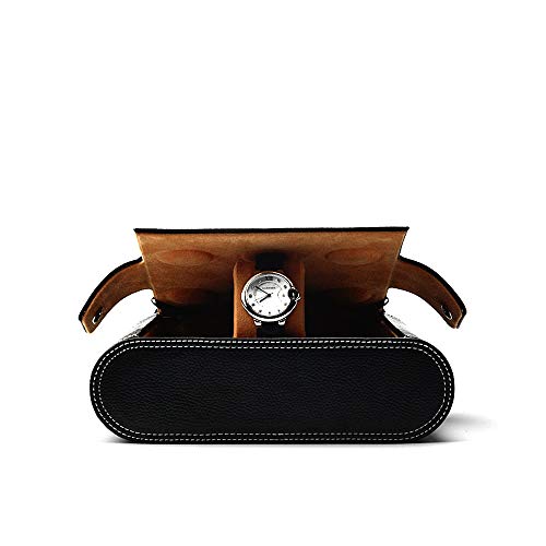 Oirlv Black Leather Watch Organizer Box for Men 6 Slots Luxury Watches Jewelry Display Case Storage Jewelry Holder | The Storepaperoomates Retail Market - Fast Affordable Shopping