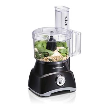 Hamilton Beach Food Processor & Vegetable Chopper for Slicing, Shredding, Mincing, and Puree, 8 Cup, Black | The Storepaperoomates Retail Market - Fast Affordable Shopping