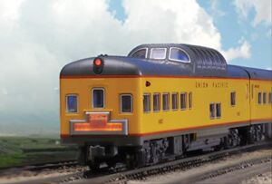 Kato USA Model Train Products N Union Pacific City of Los Angeles 11 Car Set, Armor Yellow