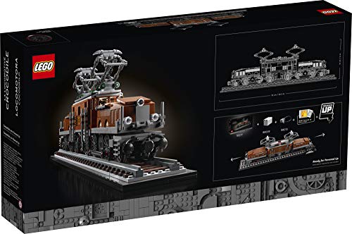 LEGO Crocodile Locomotive 10277 Building Kit; Recreate The Iconic Crocodile Locomotive with This Train Model; Makes a Great Gift Idea for Train Enthusiasts Lovers (1,271 Pieces) | The Storepaperoomates Retail Market - Fast Affordable Shopping