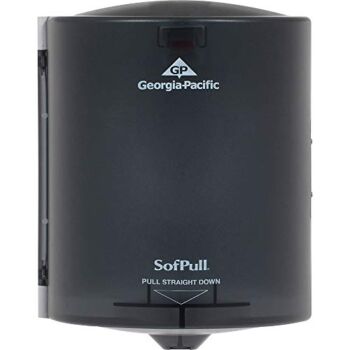 SofPull Junior Centerpull Paper Towel Dispenser by GP PRO (Georgia-Pacific), Translucent Smoke, 58008, 1 Dispenser, 7.10″ W x 6.68″ D x 10.77″ | The Storepaperoomates Retail Market - Fast Affordable Shopping