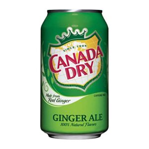 Canada Dry Ginger Ale, 12 Oz, Case Of 24 Cans