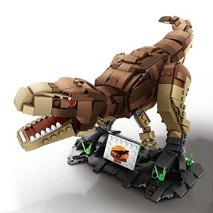 SEMKY Dinosaur Series Tyrannosaurus Rex Model Set, (939Pieces) -Building Blocks Toys Gifts for Kid