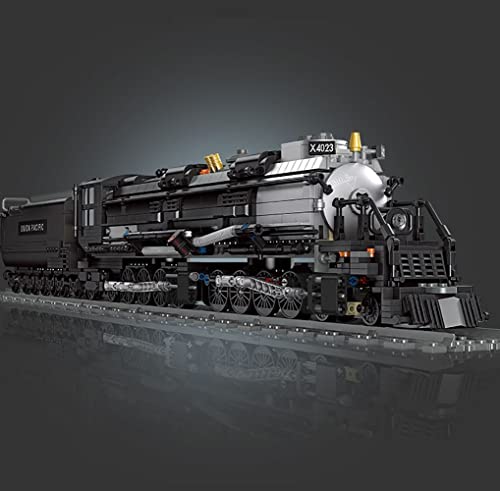 Daxx BIGBOY Steam Train Building Kit and Engineering Toy,BIGBOY Locomotive with Track Display Set Compatible Lego, Makes a Great Gift Idea for Enthusiasts Lovers(1608Pcs), 78×7×11cm | The Storepaperoomates Retail Market - Fast Affordable Shopping