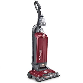 Hoover WindTunnel Max Bagged Upright Vacuum Cleaner, with HEPA Media Filtration, 30ft. Power Cord, UH30600, Red | The Storepaperoomates Retail Market - Fast Affordable Shopping