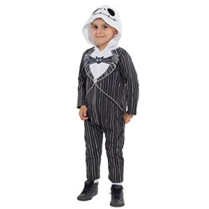 Disney Nightmare Before Christmas Jack Skellington Infant Baby Boys Zip Up Costume Coverall 6-12 Months