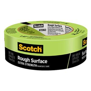 Scotch Rough Surface Painter’s Tape, 1.41 inches x 60 yards, 2060, 1 Roll