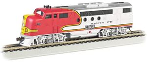 Bachmann Trains – FT – DCC WOWSOUND Sound Value-Equipped Locomotive – Santa FE (war Bonnet) – HO Scale, Prototypical Red & Silver, (68911)