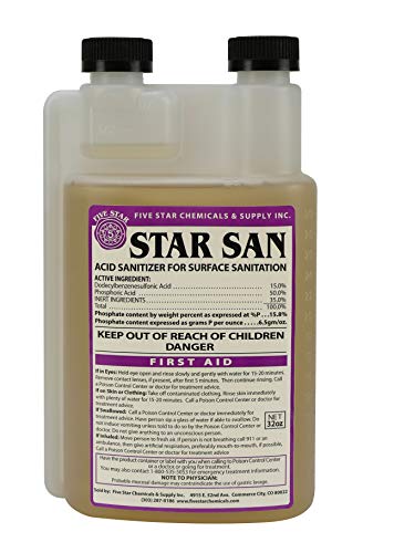 Five Star – 6022b_ – Star San – 32 Ounce – High Foaming Sanitizer | The Storepaperoomates Retail Market - Fast Affordable Shopping