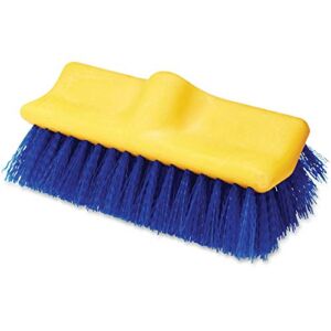 Rubbermaid Commercial Products FG633700BLUE Synthetic-Fill Wash Brush, Blue, Floor Scrub 1 EA